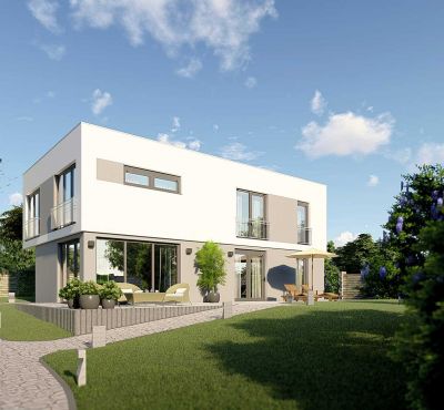 Einfamilienhaus Haustyp Amsterdam mit Gartenanlage